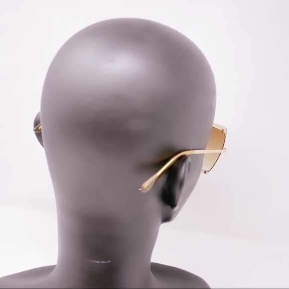 Oversized Square Metal Sunglasses - Picture 6 of 8